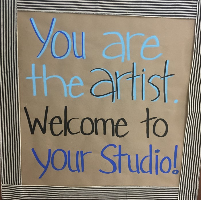 Welcome to your art studio!